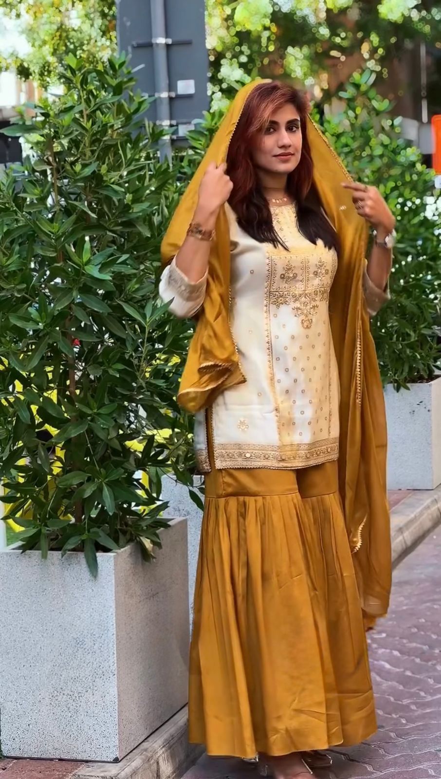 Maverick Fusion Exclusive 3-Piece Sharara Set